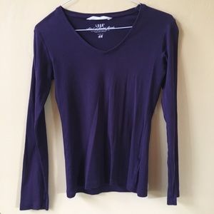 Classy purple v neck